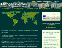 Tablet Screenshot of change-link.co.uk